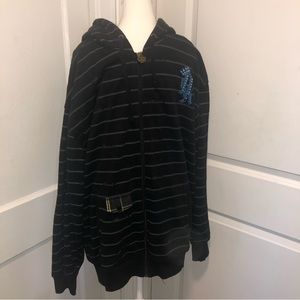 Akademiks mens full zip hoodie size 3xl